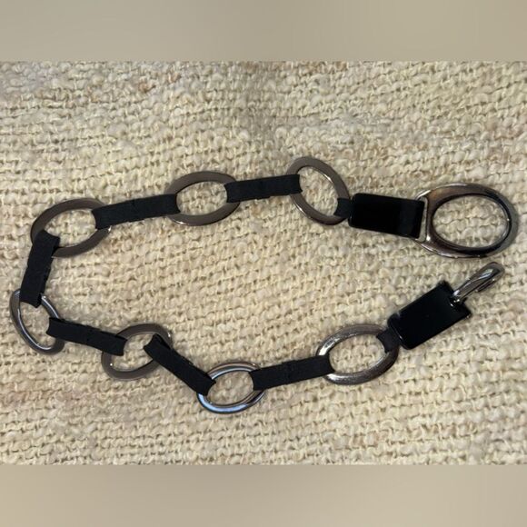 SUZI ROHER LEATHER & METAL LINK BELT - Picture 10 of 10